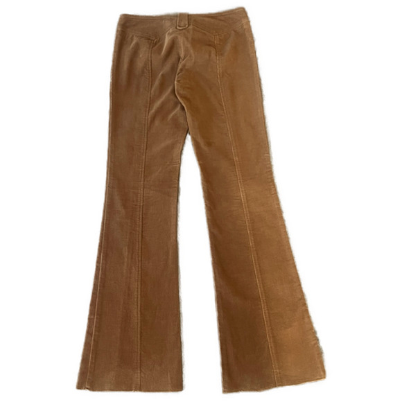BCBGMaxazria Brown Lightweight Corduroy Pants-Size 2 - Picture 7 of 9